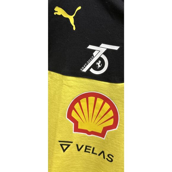 Men’s PUMA SF Monza Special Edition Speed Yellow Tee Shirt NWT Size XL *C4 - Picture 2 of 7